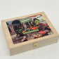Historische Gemüse Saatgut- Box S Bio (Holzbox)