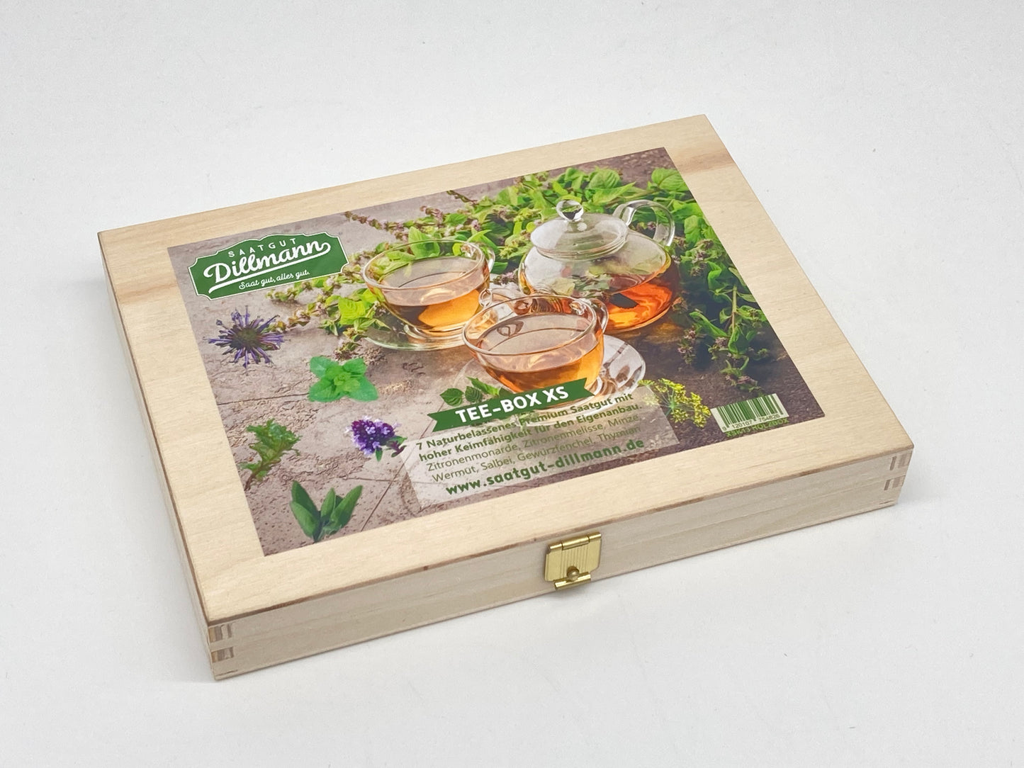 Tee- Saatgut Box XS (Holzbox)